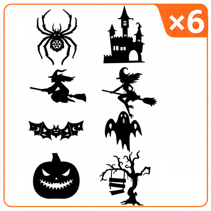 Halloween Glow in Dark Wall Stickers