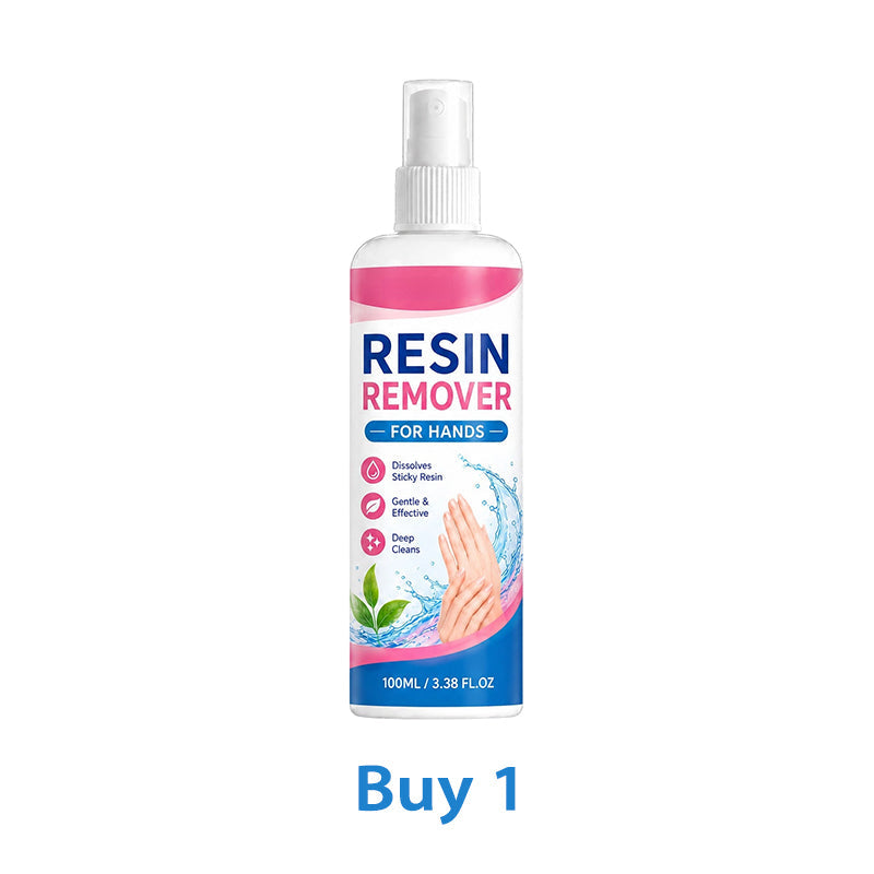 🥳2026 HOT SALE🥳💞50K+ SOLD!✨🤲 Gentle Resin Remover for Hands – Instantly dissolves sticky epoxy & UV resin.🎨