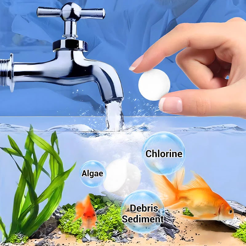 🔥Hot Sale🔥WarmNest™ Powerful Aquarium Water Purification Tablet