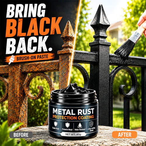 🏠 WarmNest™ Black Metal Restoration Paste | Rust Protection & Surface Repair