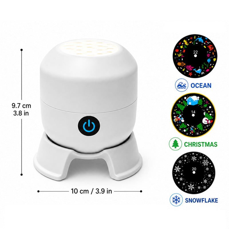 🌊 WarmNest™ Dynamic Rotating LED Projector Light