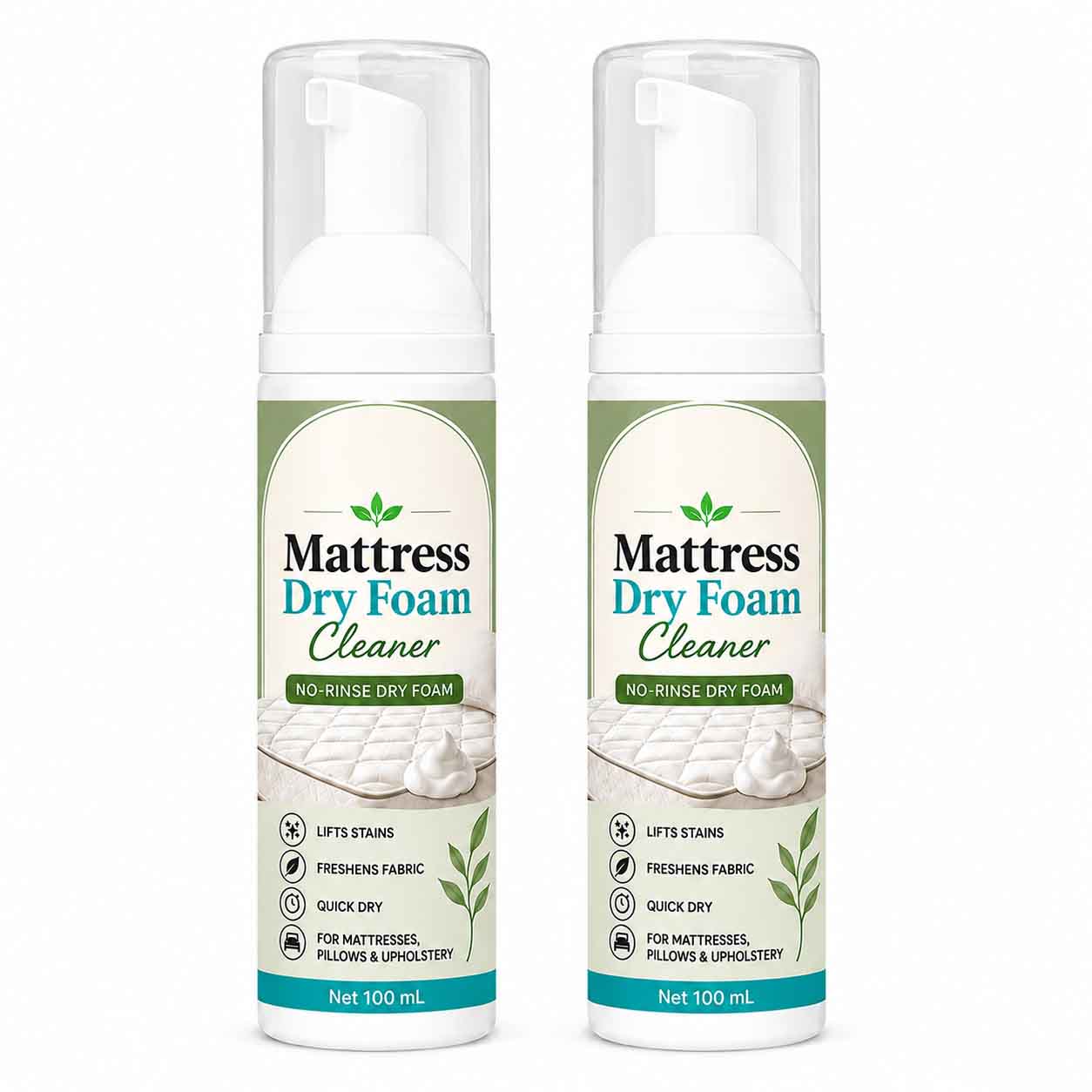 No-Rinse Mattress Dry Foam Cleaner