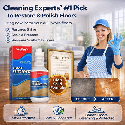 Timbe™ Floor Restorer – Fast-drying, non-toxic shine. ✨ (offer)