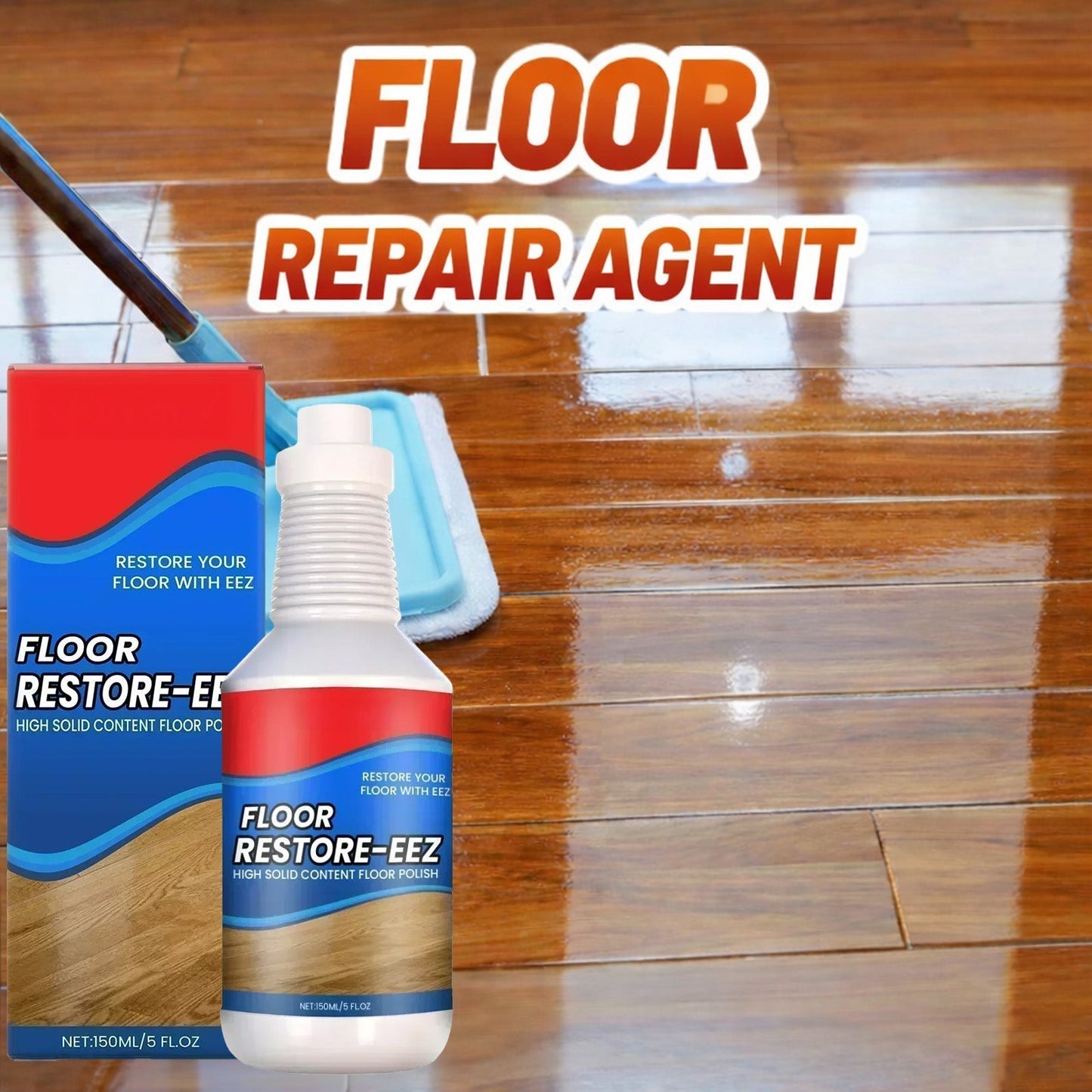 WarmNest™ Floor Restorer – Fast-drying, non-toxic shine. ✨
