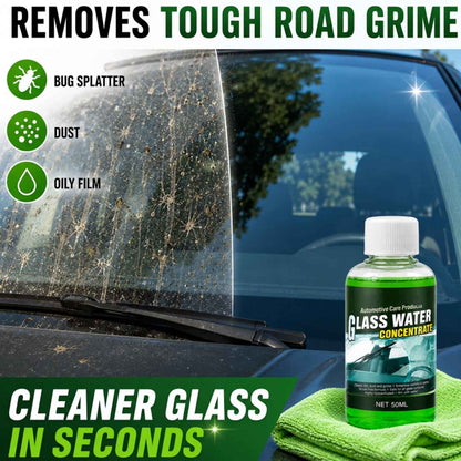 🥳2026 HOT SALE🥳 Glass Concentrate – 10ml makes 1L, cuts bugs & grime, streak-free.