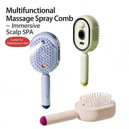 🔥Day Sale 50% OFF🔥Electric Spray Air Cushion Massage Comb (Offer)