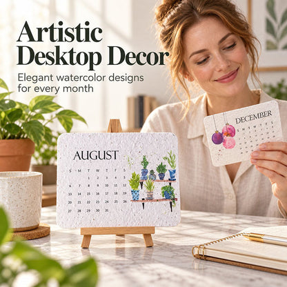 🌱 2027 Plantable Seed Paper Calendar — Use It, Then Grow It (offer)