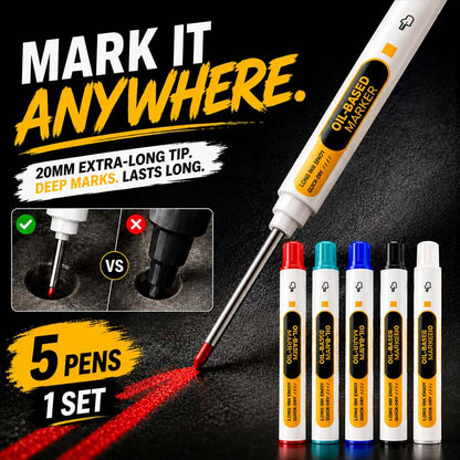 Precision Tip Quick-Dry Oil-Based Marker Pen
