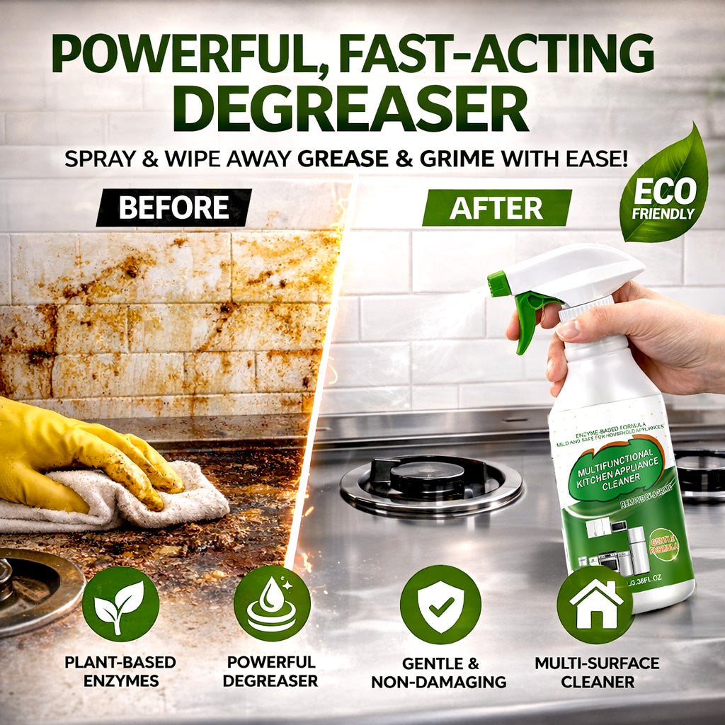 WarmNest™ Multi-purpose enzyme foam cleaner, versatile – Kitchen & Home(OFFER)