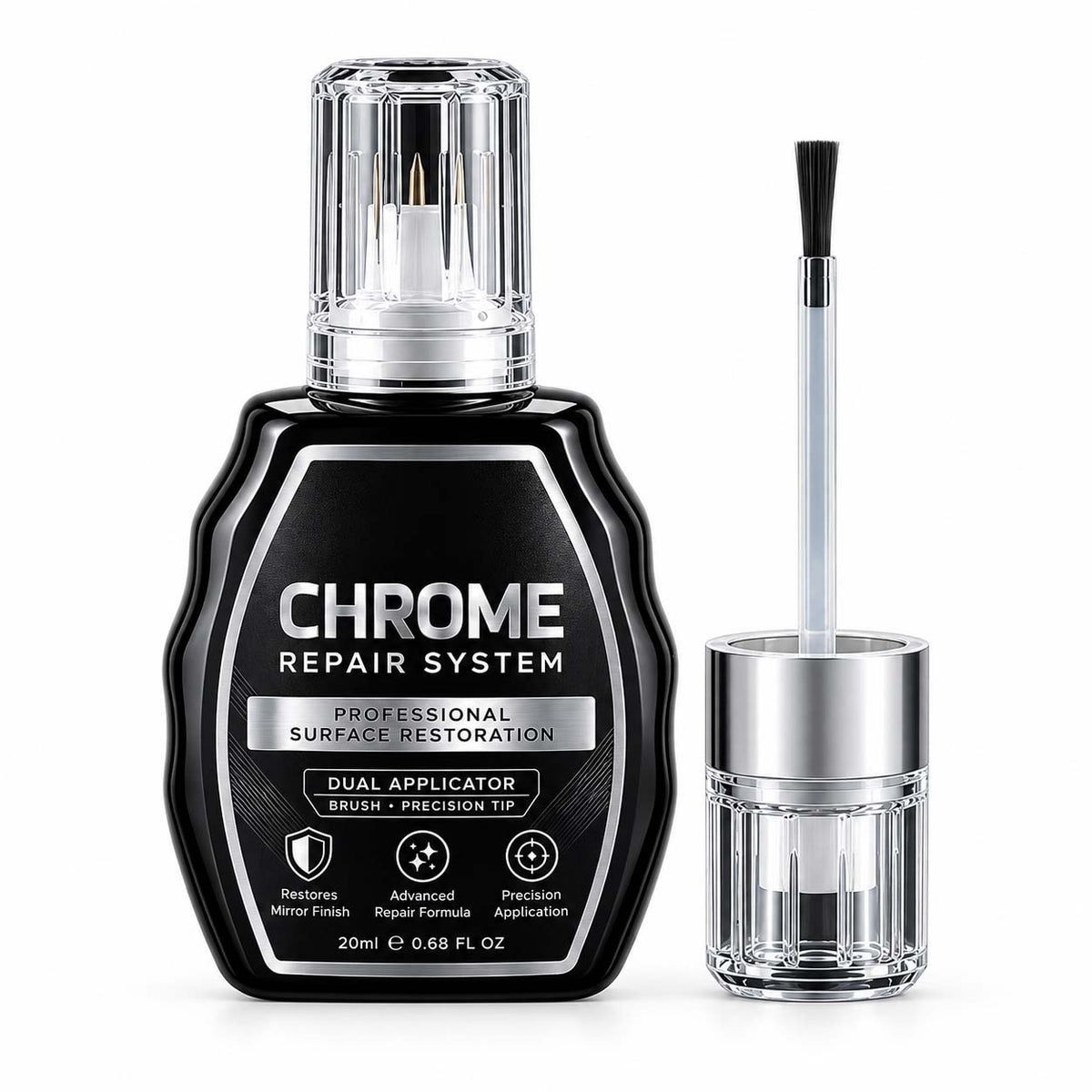 🥳Chrome Restoration Set – Removes Oxidation & Restores High-Gloss Metallic Finish | Premium Quality (OFFER)