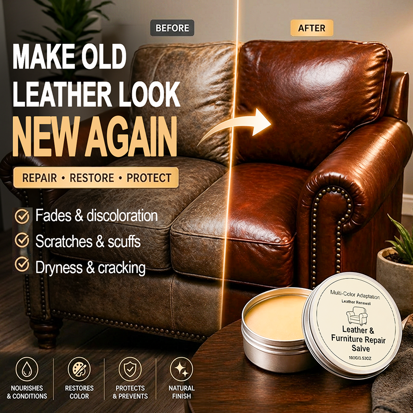 WarmNest™ Leather Repair & Restore Balm – Make Old Leather Look New Again