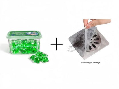 Drain Deodorizer Pods – Bio‑enzyme formula neutralizes smells at the source. Instant fresh scent, no harsh chemicals. Say goodbye to embarrassing odours. 🚰✅ （offer)