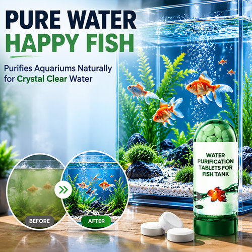 🔥Hot Sale🔥WarmNest™ Powerful Aquarium Water Purification Tablet