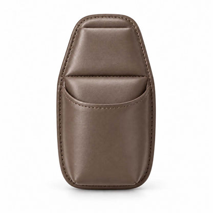 🚗🧺  Leather Car Door Cup Holder – Wide‑mouth opening, easy reach for drinks & phone.
