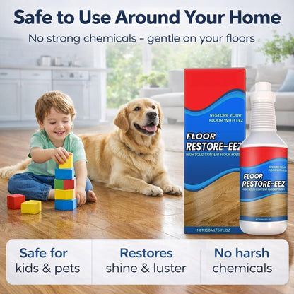 WarmNest™ Floor Restorer – Fast-drying, non-toxic shine. ✨