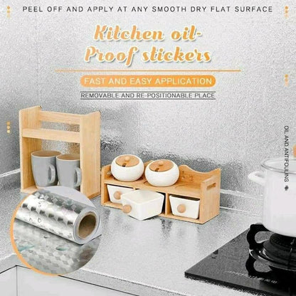 🏠 Kitchen Peel and Stick Wallpaper Backsplash Waterproof Kitchen Stickers