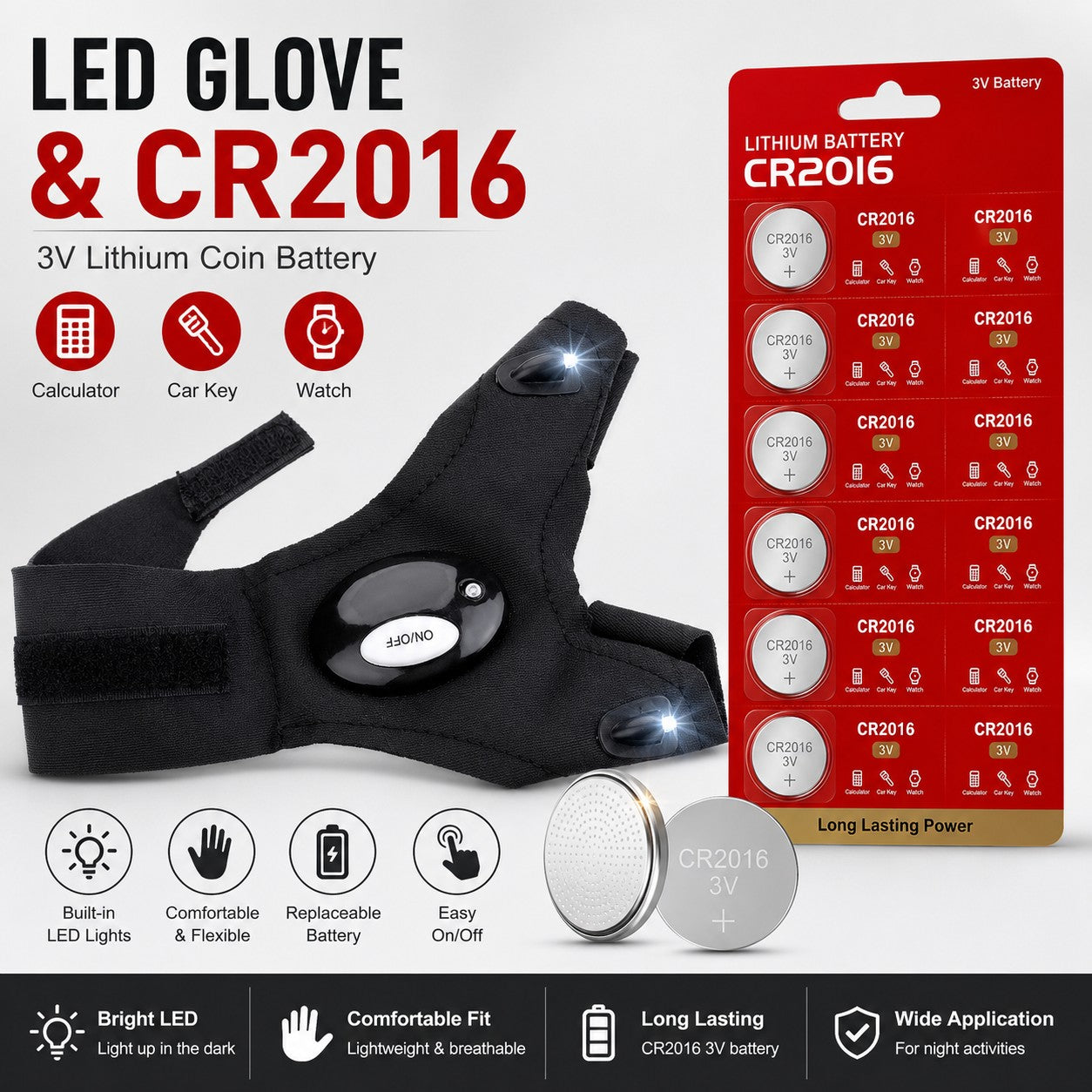 CR2016 batteries