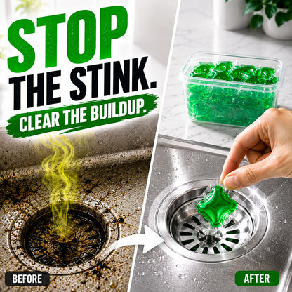 🔵Drain Deodorizer Pods – Bio‑enzyme formula neutralizes smells at the source. Instant fresh scent, no harsh chemicals. 🚰✅