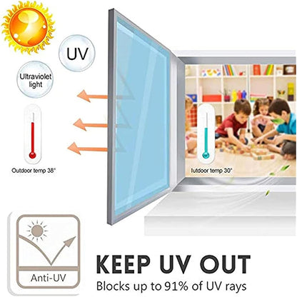 ☀️50% OFF! 🔥 Heat-Insulating Privacy Film – UV Protection, Easy Application & Perfect for Home & Office 🏠
