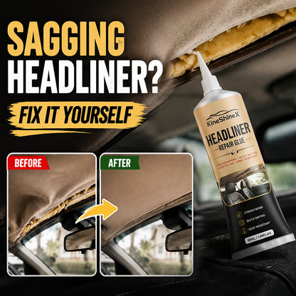 🎉49K+ Sold 🚗 Waterproof Car Headliner Repair Glue, High Strength Adhesive for Sagging Car Ceiling & Interior