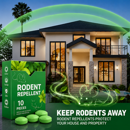 🥳2026 HOT SALE🥳💞50K+ SOLD!🏠🛡️ 50% OFF! Natural Peppermint Rodent Repellent Tablets