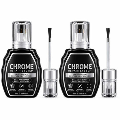 🥳Chrome Restoration Set – Removes Oxidation & Restores High-Gloss Metallic Finish | Premium Quality (OFFER)