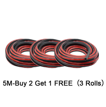 Car Noise Reduction Dust-proof Rubber Seal Strip (OFFER)