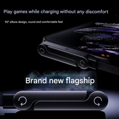 🎁Hot Sale 50% OFF🏆⚡2-in-1 Fast Charging Cable with Adjustable Phone Stand