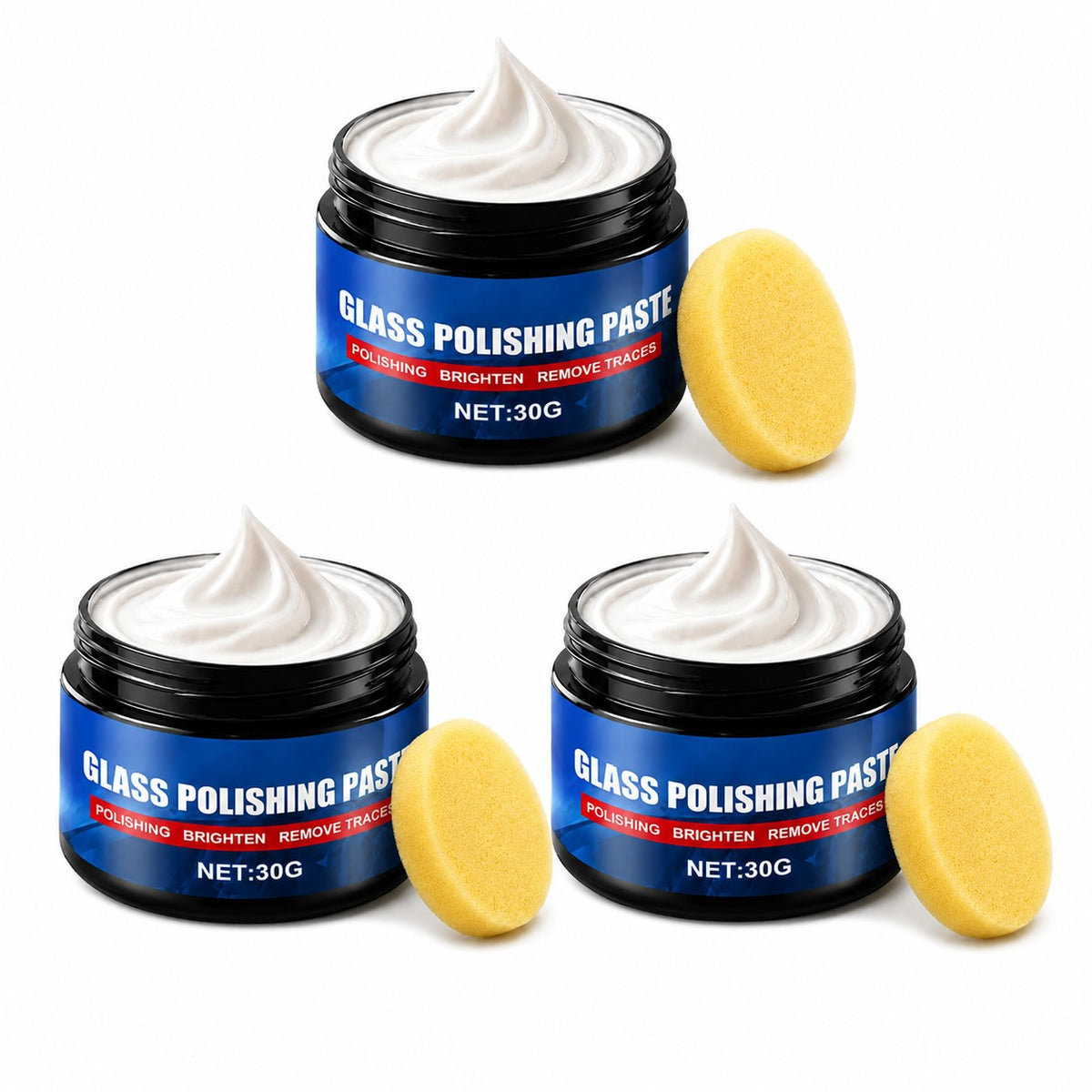 Car Glass Oil Film Remover – Eliminates glare & wiper smears, repels rain. (offer)