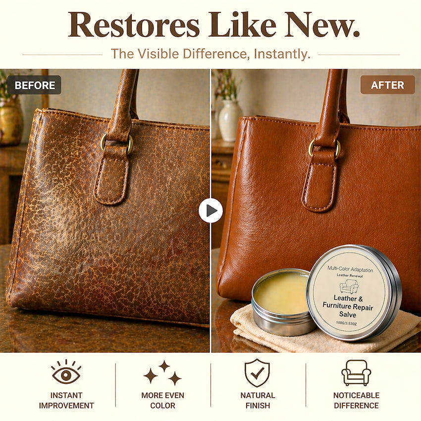 WarmNest™ Leather Repair & Restore Balm – Make Old Leather Look New Again