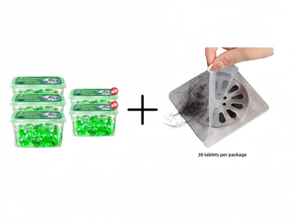Drain Deodorizer Pods – Bio‑enzyme formula neutralizes smells at the source. Instant fresh scent, no harsh chemicals. Say goodbye to embarrassing odours. 🚰✅ （offer)