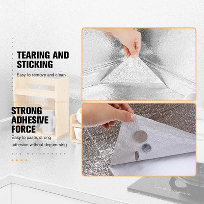 🏠 Kitchen Peel and Stick Wallpaper Backsplash Waterproof Kitchen Stickers