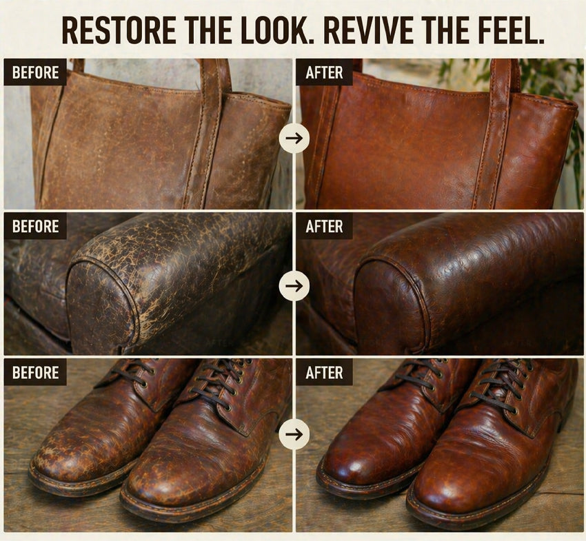 WarmNest™ Leather Repair & Restore Balm – Make Old Leather Look New Again