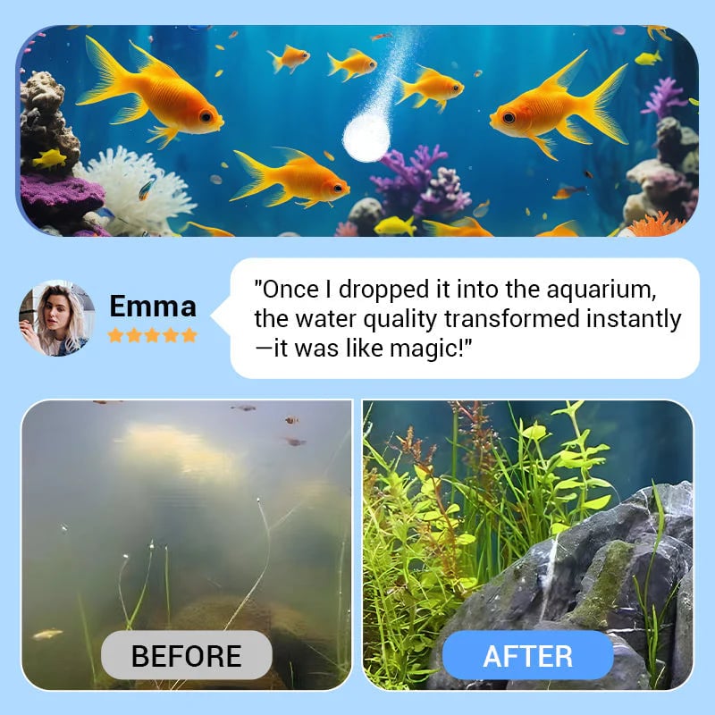 🎁WarmNest™ Powerful Aquarium Water Purification Tablet (OFFER)