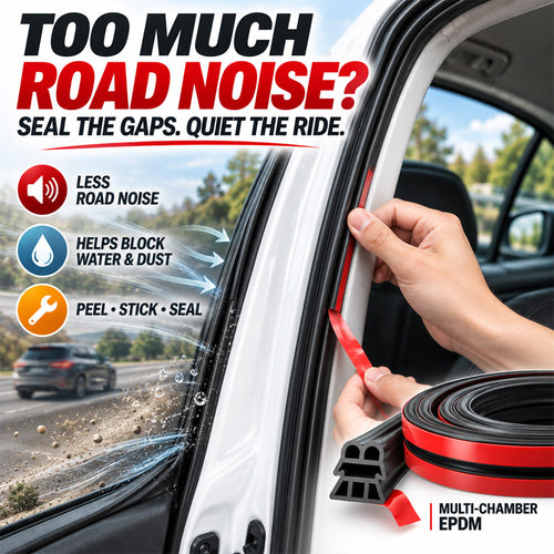 Car Noise Reduction Dust-proof Rubber Seal Strip