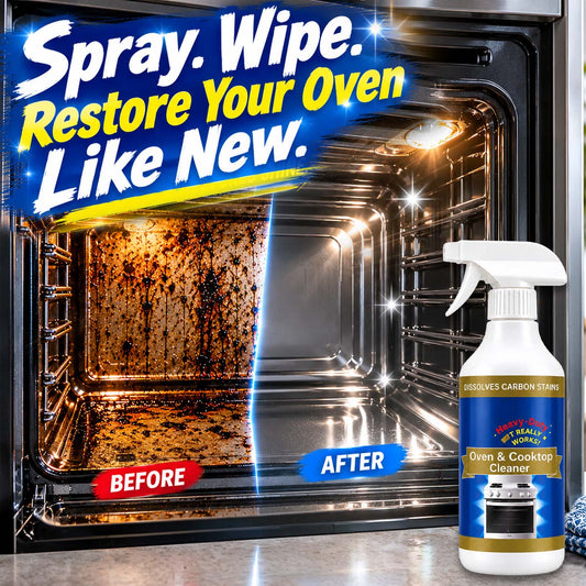 💥 Heavy Duty Oven & Cooktop Cleaner Spray