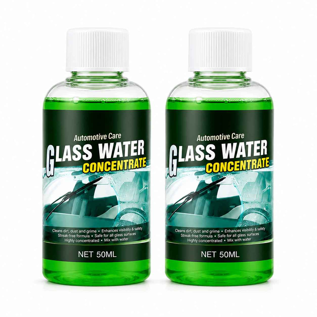🥳2026 HOT SALE🥳 Glass Concentrate – 10ml makes 1L, cuts bugs & grime, streak-free.