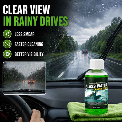 🥳2026 HOT SALE🥳 Glass Concentrate – 10ml makes 1L, cuts bugs & grime, streak-free.