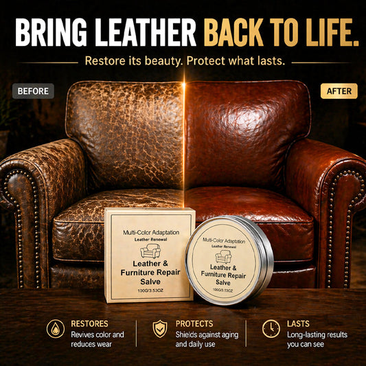 WarmNest™ Leather Repair & Restore Balm – Make Old Leather Look New Again