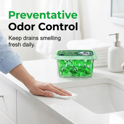 🔵Drain Deodorizer Pods – Bio‑enzyme formula neutralizes smells at the source. Instant fresh scent, no harsh chemicals. 🚰✅