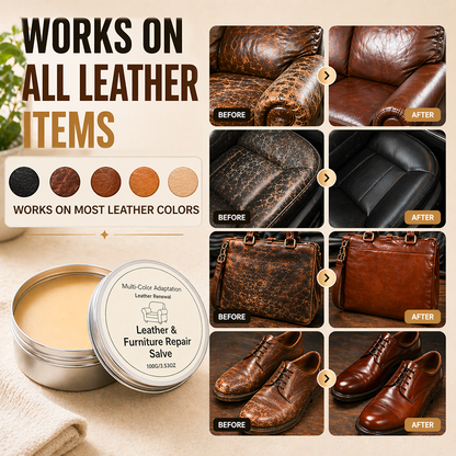 WarmNest™ Leather Repair & Restore Balm – Make Old Leather Look New Again