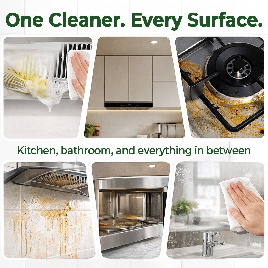 WarmNest™ Multi-purpose enzyme foam cleaner, versatile – Kitchen & Home(OFFER)
