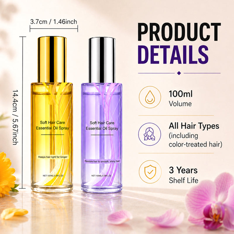 💞WarmNest™ Lightweight Hair Oil Spray – Smooth, Shiny Hair Without Greasy Buildup (OFFER)