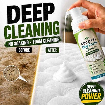 No-Rinse Mattress Dry Foam Cleaner