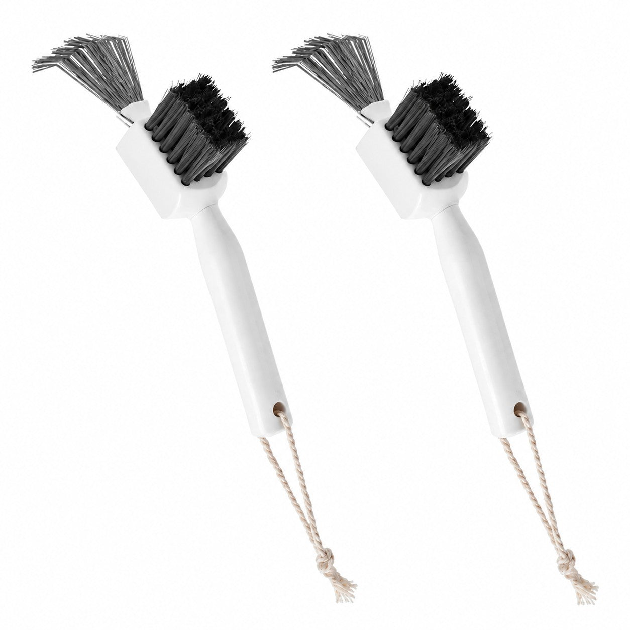✨🧹2-in-1 Hair Brush Cleaner Tool💇‍♀️, Multi-purpose Hair Remover Comb Cleaner with Stainless Steel Pick & Stiff Brush (offer)