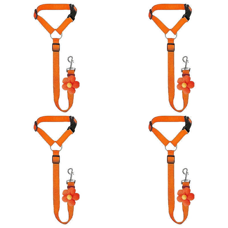 2-in-1 Dog Car Seat Belt & Walking Leash