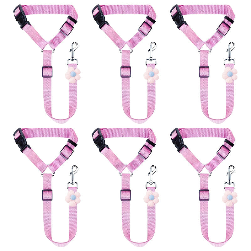 2-in-1 Dog Car Seat Belt & Walking Leash
