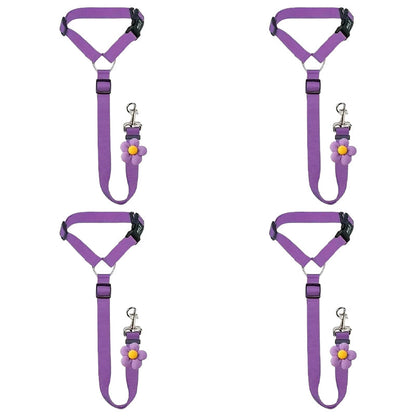 2-in-1 Dog Car Seat Belt & Walking Leash