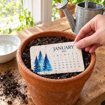 👩‍👦2027 Plantable Calendar – Use It. Plant It. Watch It Grow.