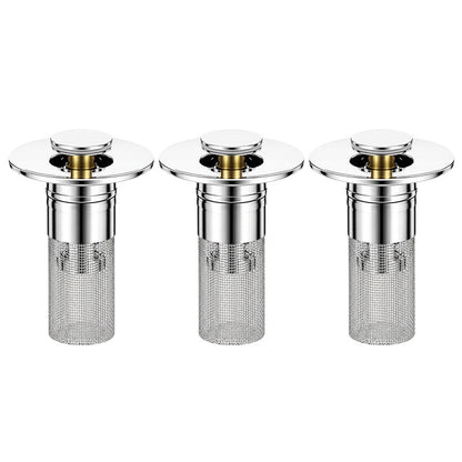 🚰 Stainless Steel Drain Hair Catcher